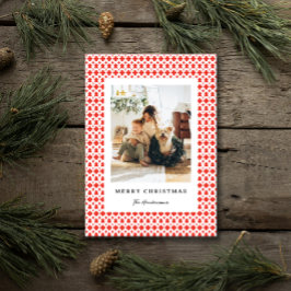 Tarjeta fotográfica del patrón de suéter de Fair I