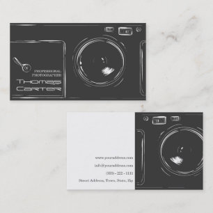 Tarjeta fotográfica digital profesional