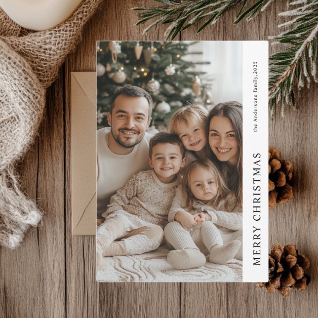 Tarjeta fotográfica familiar personalizada de Feli (Subido por el creador)