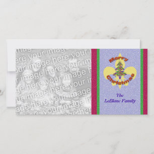 Tarjeta fotográfica Fleur de Lis