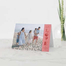 Tarjeta fotográfica Geo Love El día de San Valentí