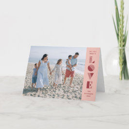 Tarjeta fotográfica Geo Love El día de San Valentí