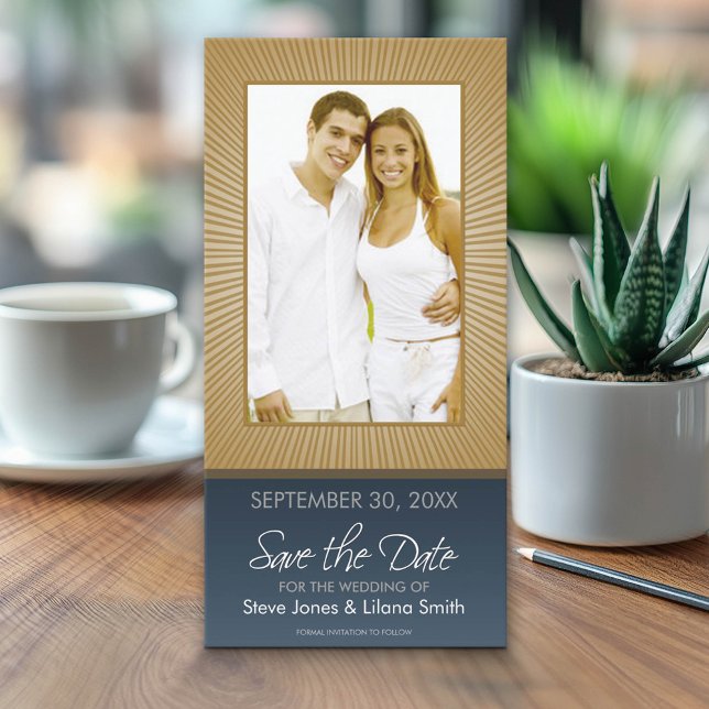 Tarjeta fotográfica: guardar la fecha (Custom Save the Date Photo Card)