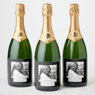 Tarjeta fotográfica   Guardar La Fecha   Etiqueta 