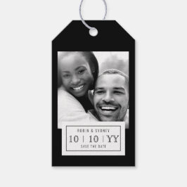 Tarjeta fotográfica | Guardar La Fecha | Etiqueta 