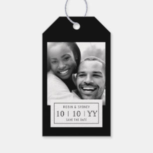 Tarjeta fotográfica   Guardar La Fecha   Etiqueta 