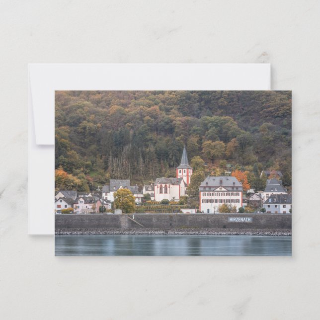 Tarjeta fotográfica Hirzenach (Anverso)