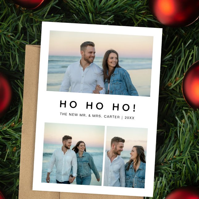 Tarjeta fotográfica Ho Ho Ho Ho Ho Ho Ho Ho Navida (Subido por el creador)