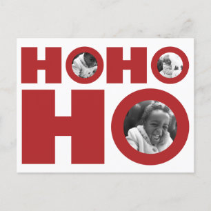 Tarjeta fotográfica Ho Holiday de Ho