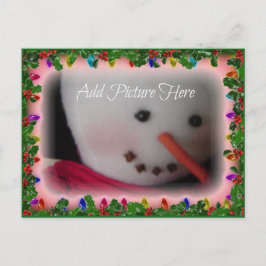 Tarjeta fotográfica Holly and Lights