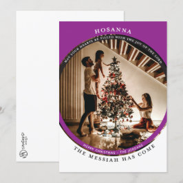 Tarjeta fotográfica Hosanna