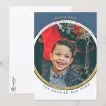 Tarjeta fotográfica Hosanna