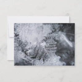 Tarjeta fotográfica Ice Crystal Nature