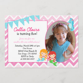 Tarjeta fotográfica invitaciones a cumpleaños de S