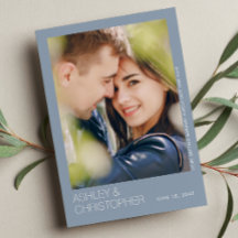 Tarjeta fotográfica Minimalista moderna para guard