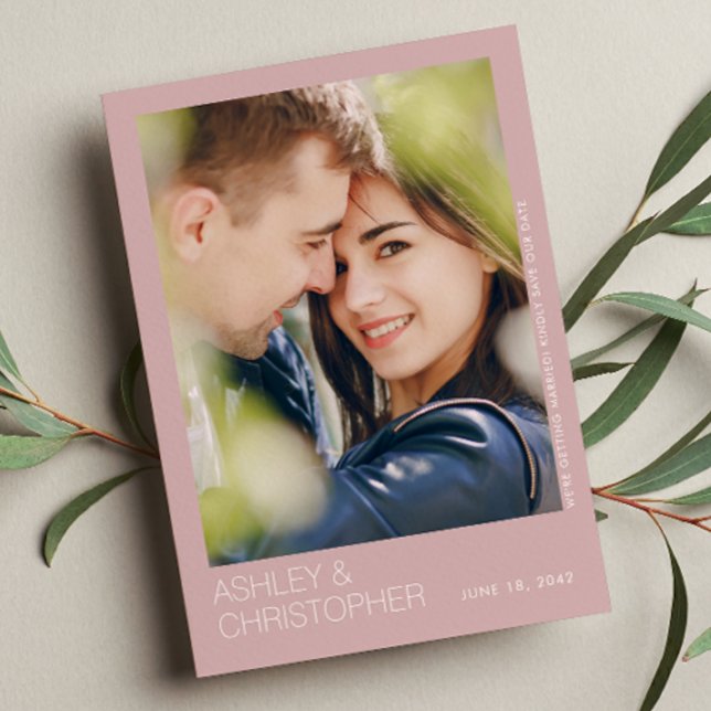 Tarjeta fotográfica Minimalista moderna para guard (Subido por el creador)