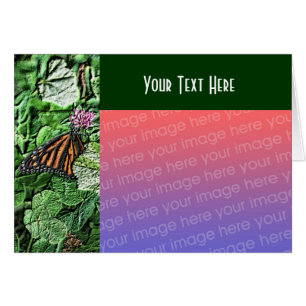 Tarjeta fotográfica Monarch Butfly Nature