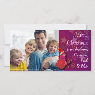 Tarjeta fotográfica navideña 005