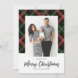 Tarjeta fotográfica navideña para navidades