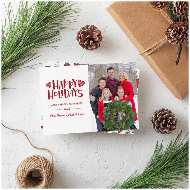 Tarjeta fotográfica navideña para Navidades de art (Subido por el creador)