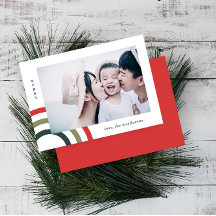 Tarjeta fotográfica navideña para Navidades de fer