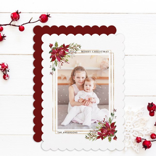 Tarjeta fotográfica navideña para Navidades de Poi (Subido por el creador)