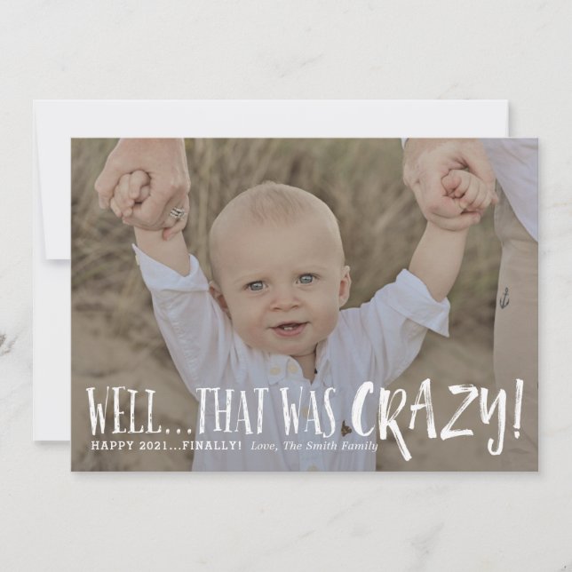 Tarjeta fotográfica navideña tarjeta navideña pand (Anverso)