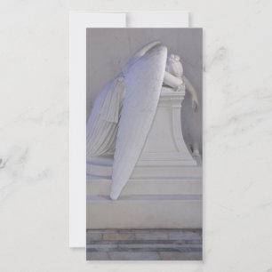 Tarjeta fotográfica Nunca llorar solo (vista later