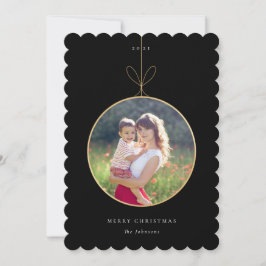 Tarjeta fotográfica Ornament Frame