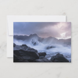 Tarjeta fotográfica panorámica Noruega