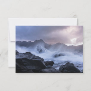 Tarjeta fotográfica panorámica Noruega