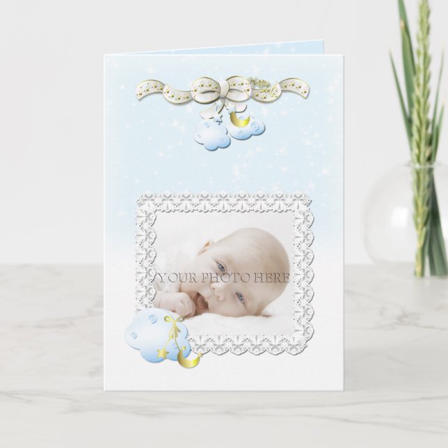 Tarjeta fotográfica para bebés (Anverso)