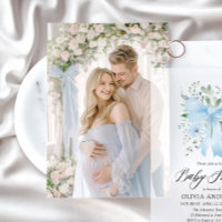 Tarjeta fotográfica para la invitación de Vellum a