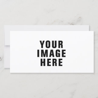 Tarjeta fotográfica personalizada