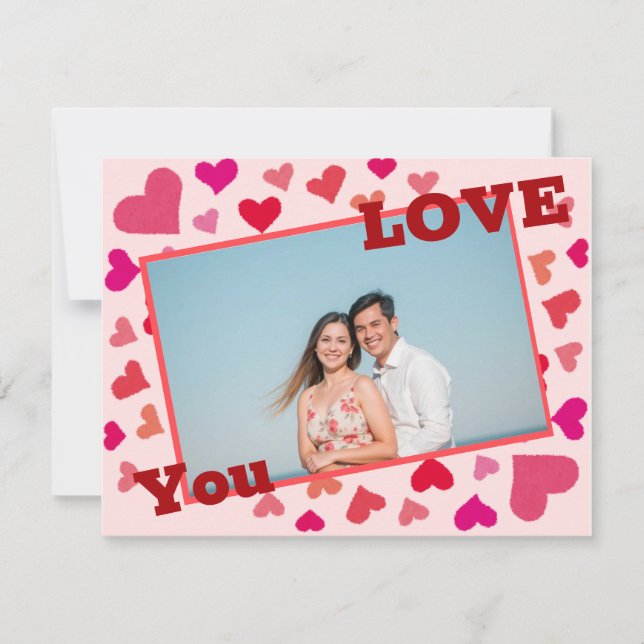 Tarjeta fotográfica personalizada - Tarjeta de amo (Anverso)