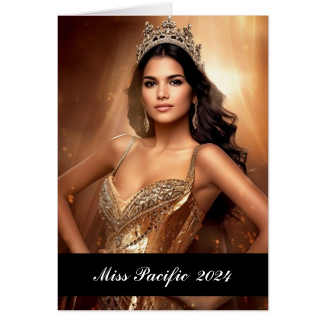 Tarjeta fotográfica Personalizado del concurso (Frente)