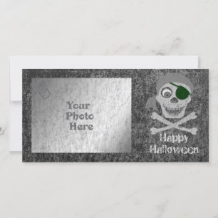 Tarjeta fotográfica Pirata Skull & Crossbone
