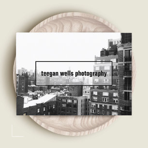 Tarjeta fotográfica profesional