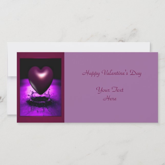 Tarjeta fotográfica Purple Heart (Anverso)