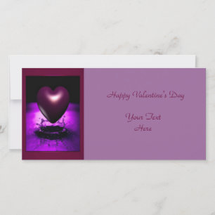 Tarjeta fotográfica Purple Heart