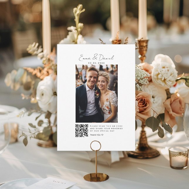 Tarjeta fotográfica QR Code Boda Galery (Subido por el creador)