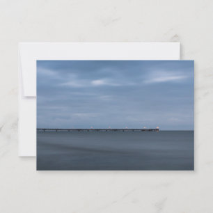 Tarjeta fotográfica Seebrücke Lubmin