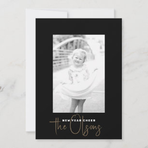 Tarjeta fotográfica Signature Cheque Moda Black Ne