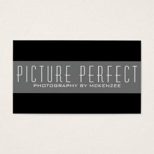 Tarjeta fotográfica simple para fotógrafos negros