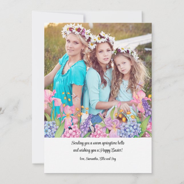 Tarjeta fotográfica Spring Charm (Anverso)