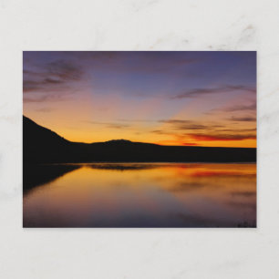Tarjeta fotográfica Sunset in West Wyoming