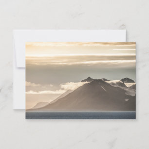 Tarjeta fotográfica Svalbard Landscape