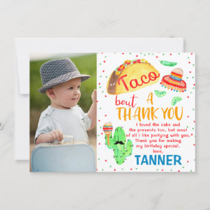 Tarjeta fotográfica Taco Fiesta