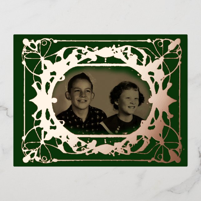 Tarjeta fotográfica, tarjeta de vacaciones (Anverso)