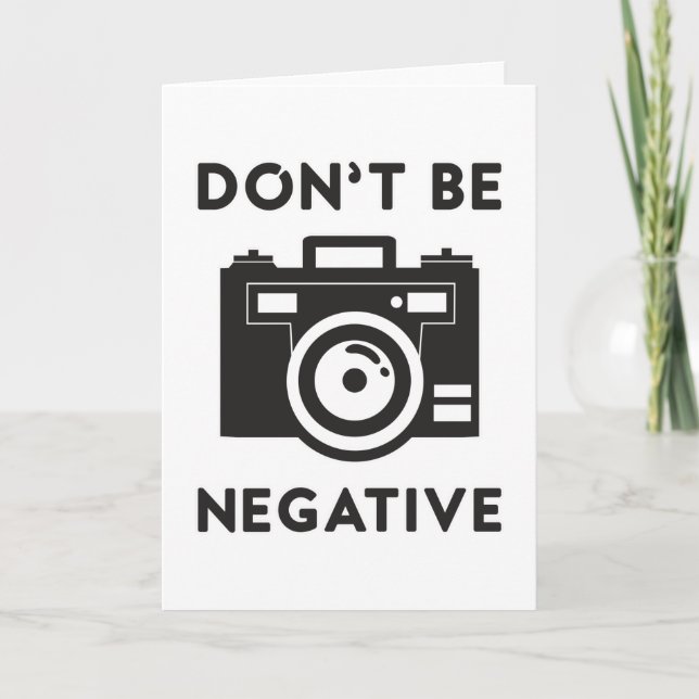 Tarjeta Fotógrafo Lens Fotografía de cámara Idea de regalo (Anverso)